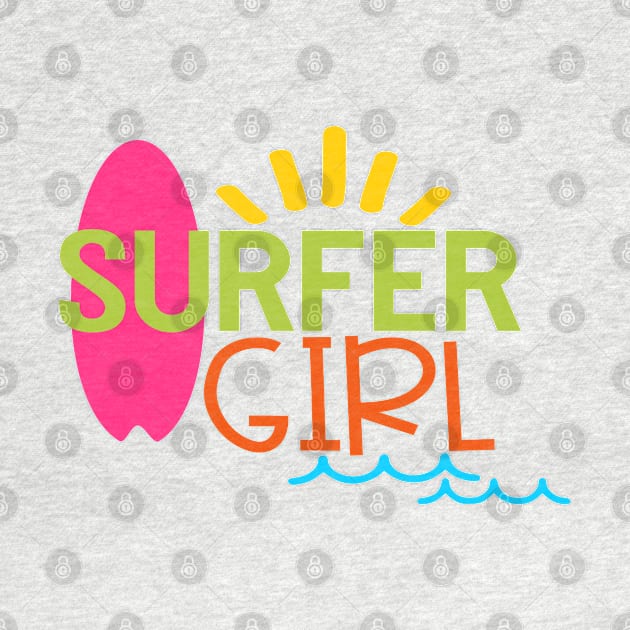 Surfer Girl by tropicalteesshop